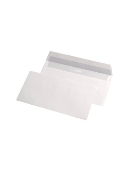 Plic C5 siliconic alb 80g/mp deschidere pe latura mare