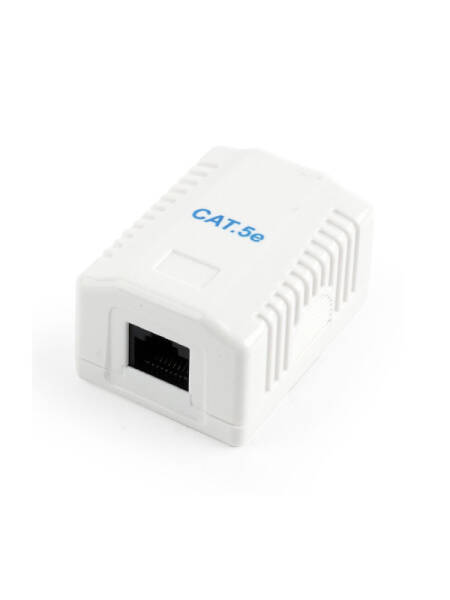 Priza Gembird UTP Cat5e 1x RJ-45 (M) Aplicabila Alba