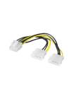 CABLU ALIMENTARE 2 MOLEX - PCI EXPRESS 8 PIN 0.15M (1)