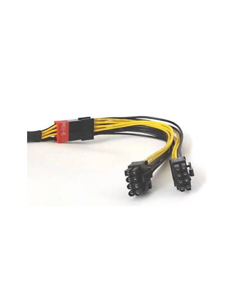 Cablu alimentare Cablexpert 8pin la 2x 6+2pin mama- tata
