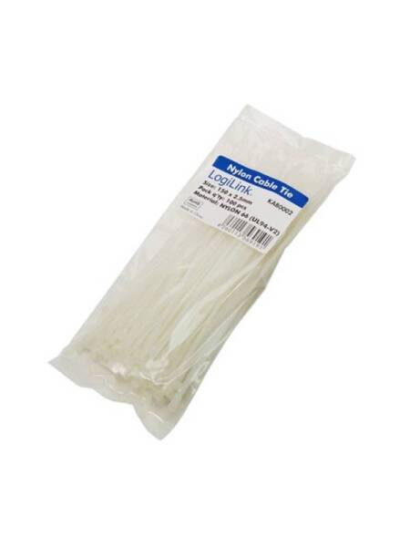 Set Coliere Nylon Logilink 2.5 x 150 Albe